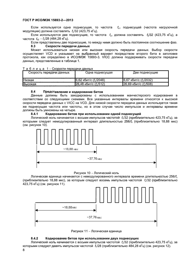 ГОСТ Р ИСО/МЭК 15693-2-2013,  12.