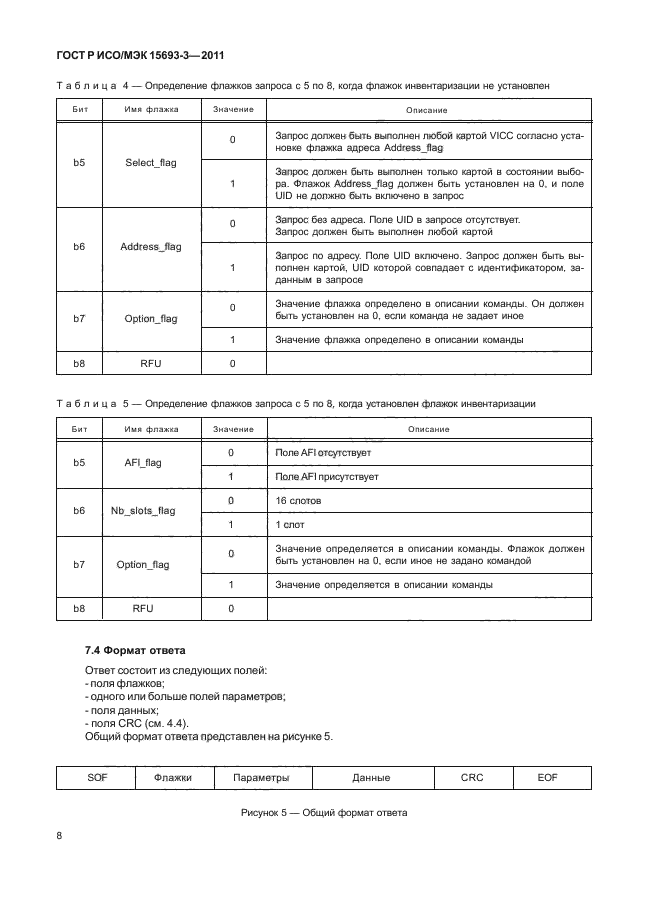 ГОСТ Р ИСО/МЭК 15693-3-2011,  13.