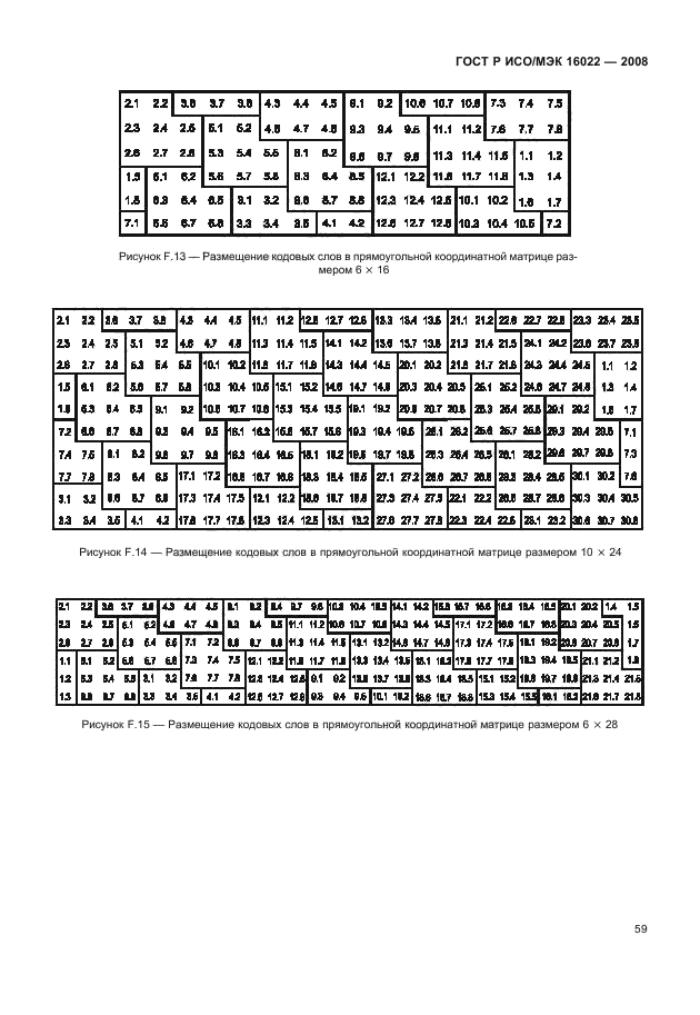 ГОСТ Р ИСО/МЭК 16022-2008,  64.