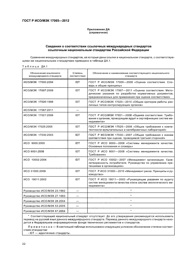 ГОСТ Р ИСО/МЭК 17065-2012,  26.