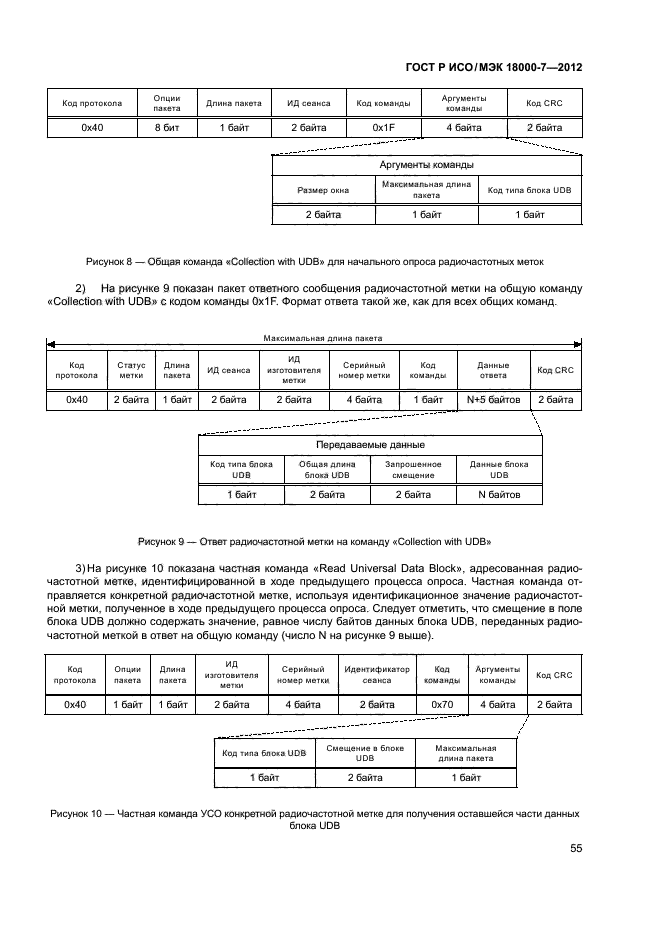 ГОСТ Р ИСО/МЭК 18000-7-2012,  64.