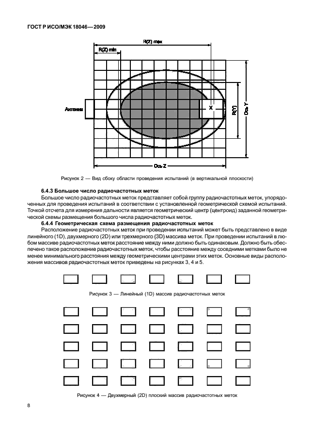 ГОСТ Р ИСО/МЭК 18046-2009,  12.