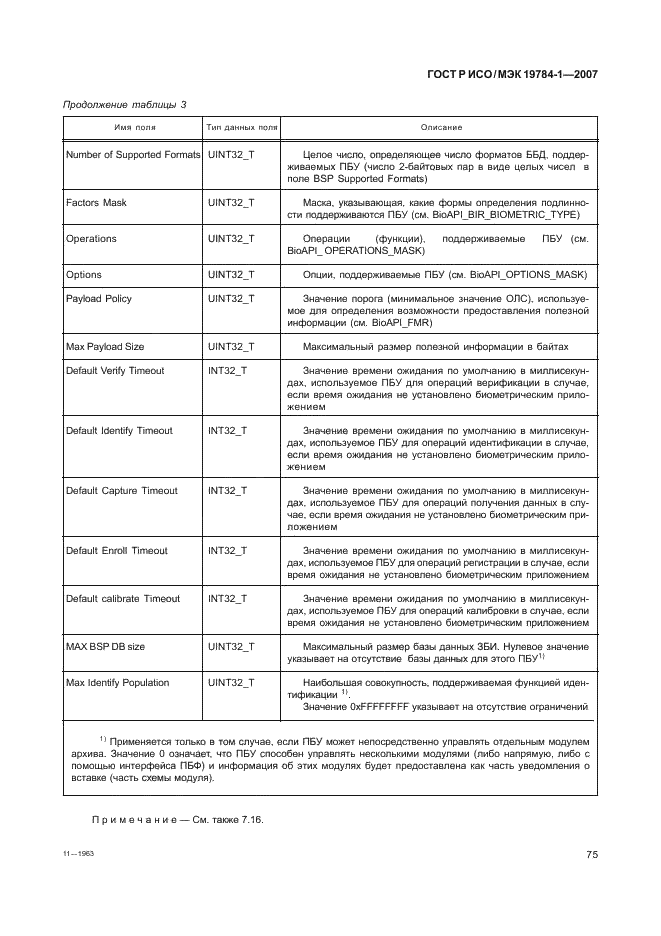 ГОСТ Р ИСО/МЭК 19784-1-2007,  82.
