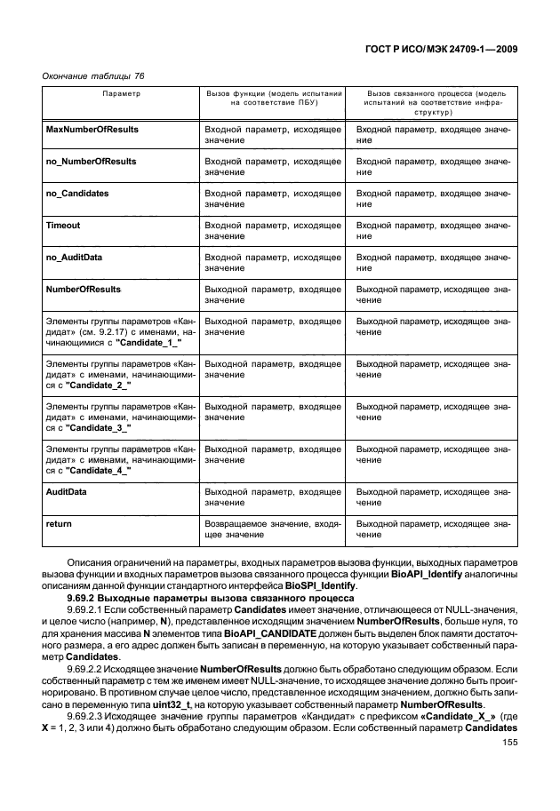 ГОСТ Р ИСО/МЭК 24709-1-2009,  161.