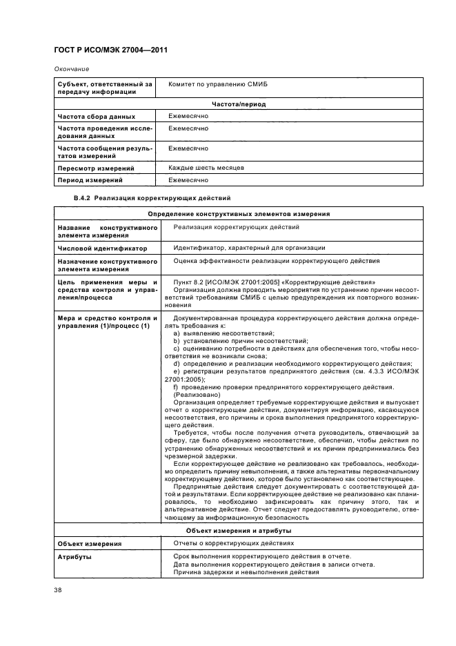 ГОСТ Р ИСО/МЭК 27004-2011,  44.