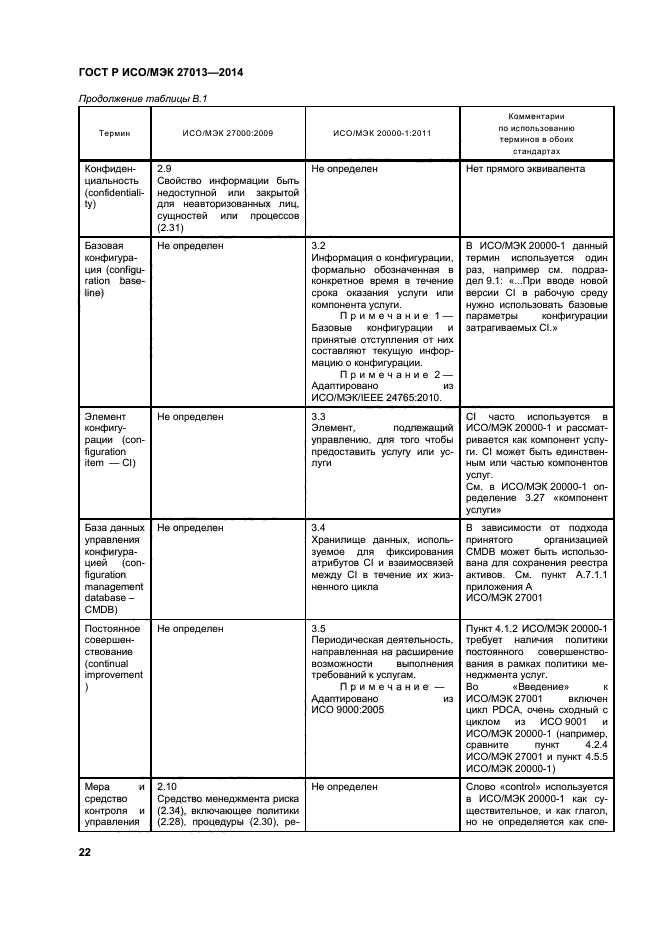 ГОСТ Р ИСО/МЭК 27013-2014,  26.