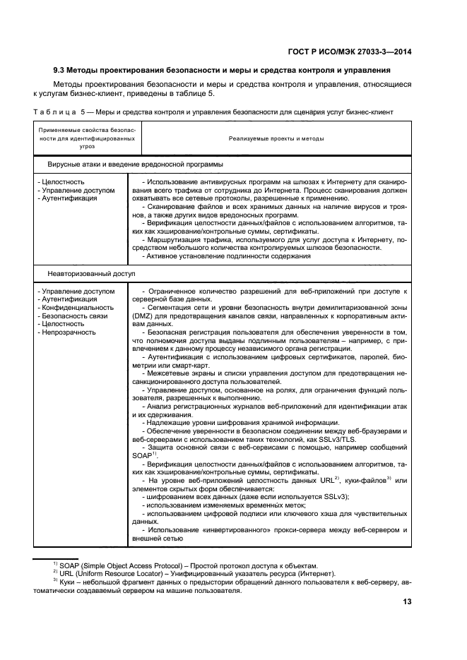 ГОСТ Р ИСО/МЭК 27033-3-2014,  17.