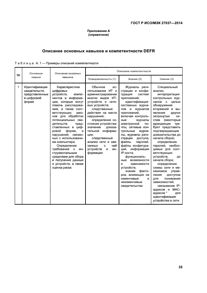 ГОСТ Р ИСО/МЭК 27037-2014,  40.
