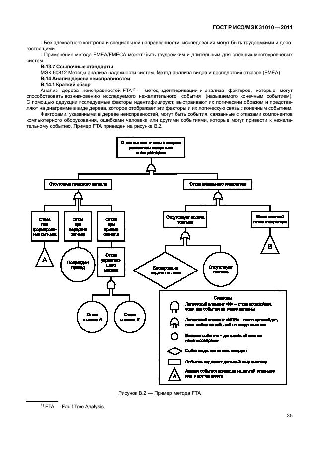 ГОСТ Р ИСО/МЭК 31010-2011,  39.