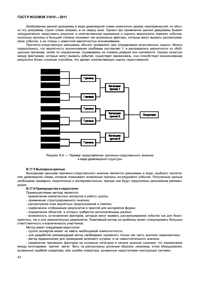 ГОСТ Р ИСО/МЭК 31010-2011,  46.