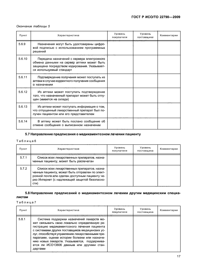 ГОСТ Р ИСО/ТО 22790-2009,  21.