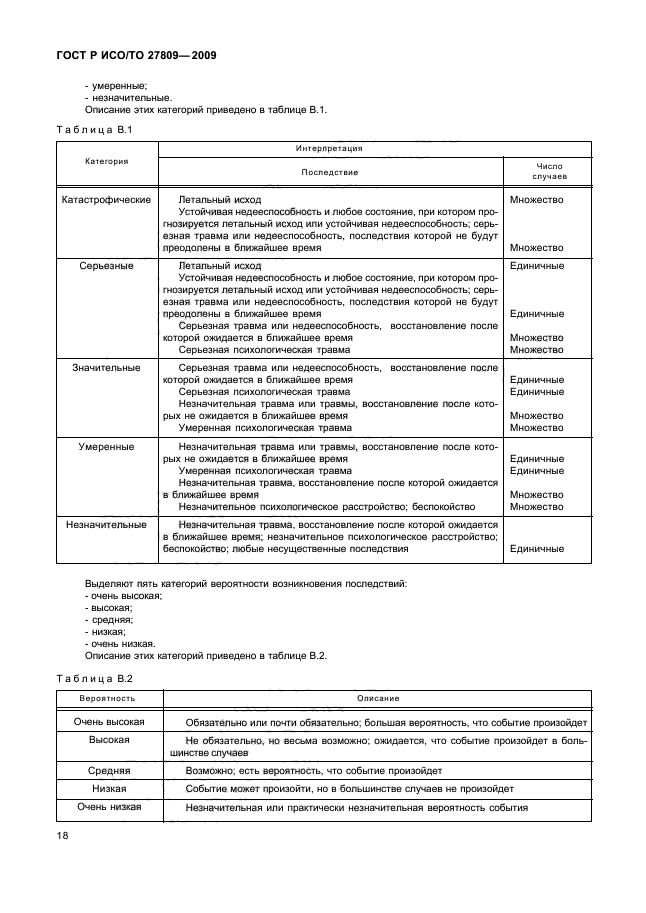 ГОСТ Р ИСО/ТО 27809-2009,  24.