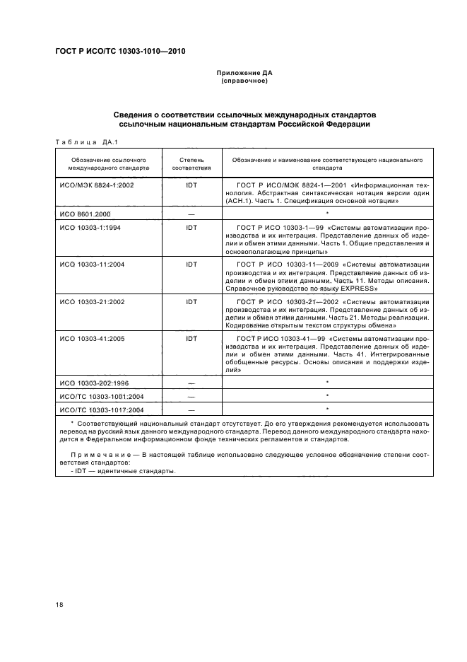 ГОСТ Р ИСО/ТС 10303-1010-2010,  22.