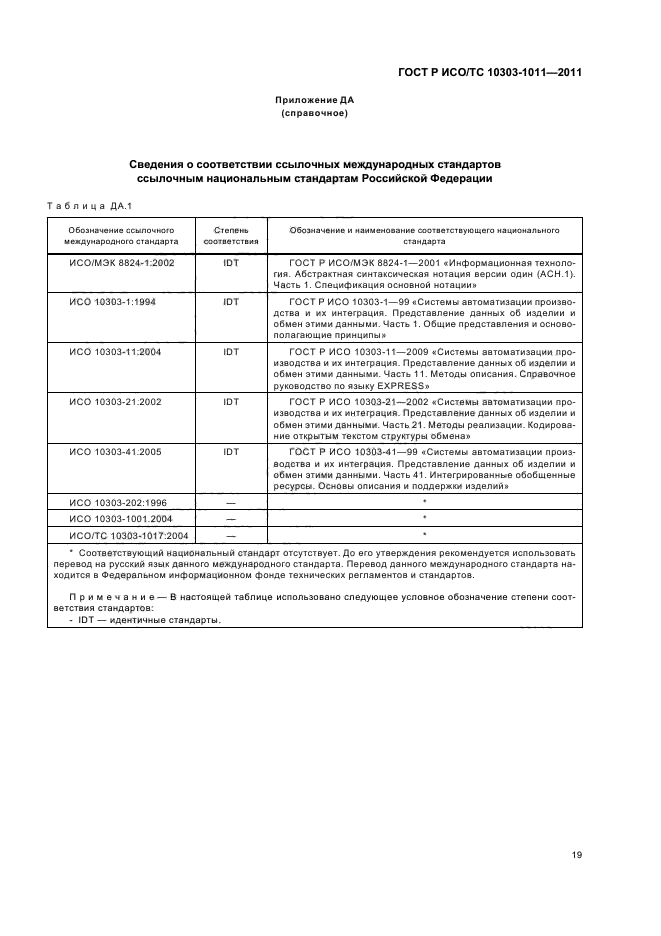 ГОСТ Р ИСО/ТС 10303-1011-2011,  23.