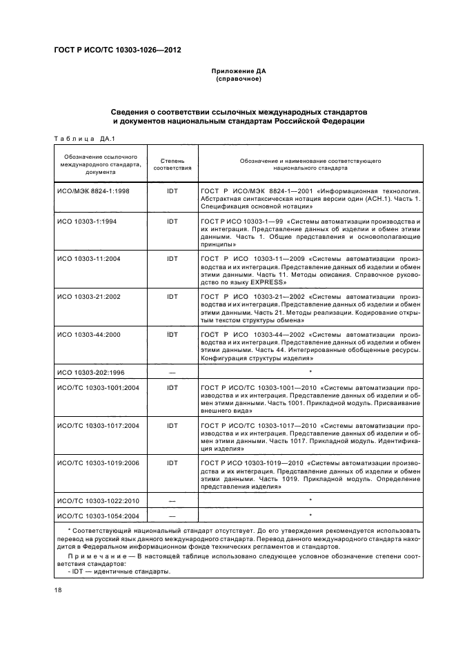 ГОСТ Р ИСО/ТС 10303-1026-2012,  22.