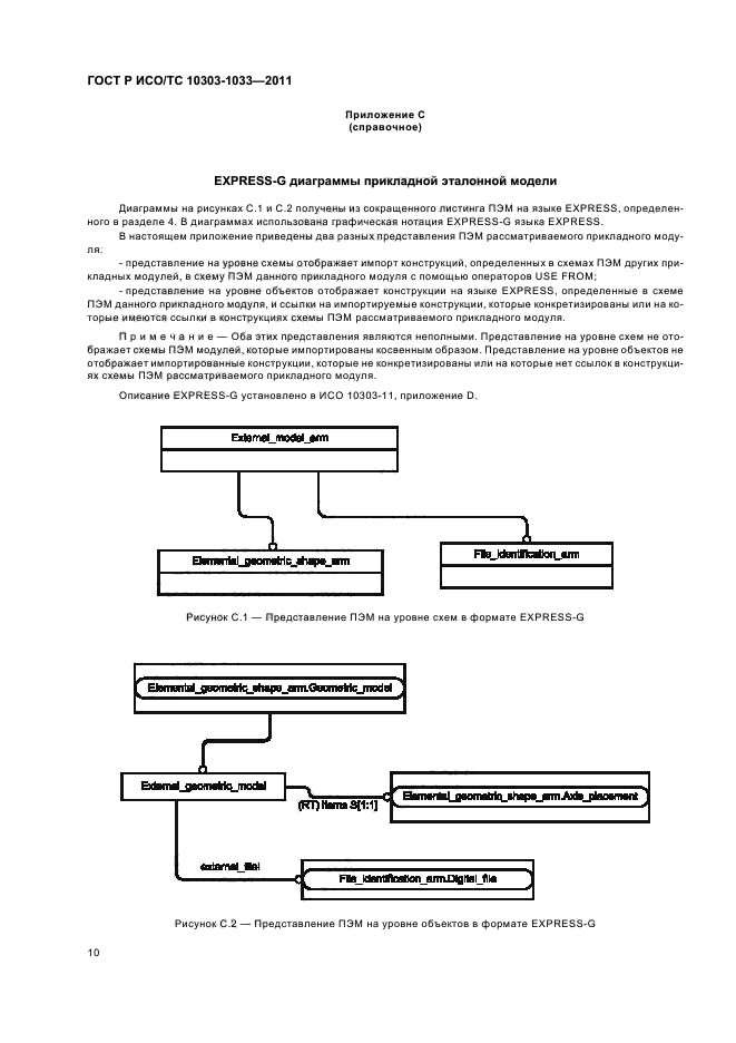 ГОСТ Р ИСО/ТС 10303-1033-2011,  14.