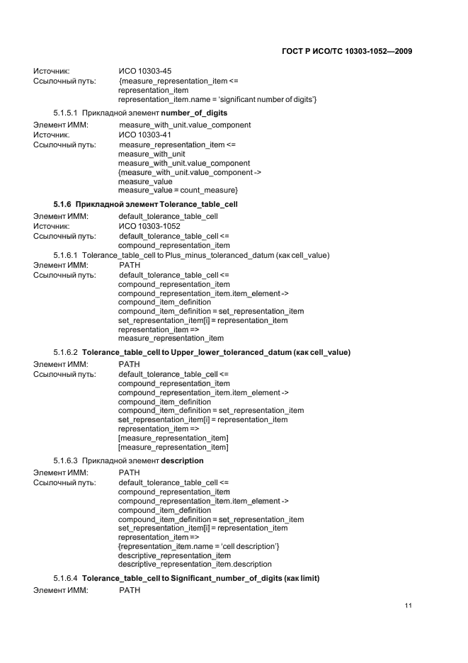 ГОСТ Р ИСО/ТС 10303-1052-2009,  15.