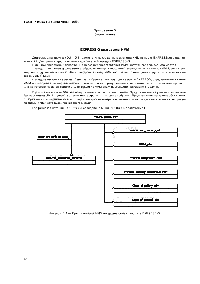 ГОСТ Р ИСО/ТС 10303-1080-2009,  24.