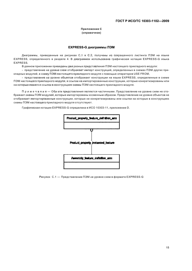 ГОСТ Р ИСО/ТС 10303-1102-2009,  19.