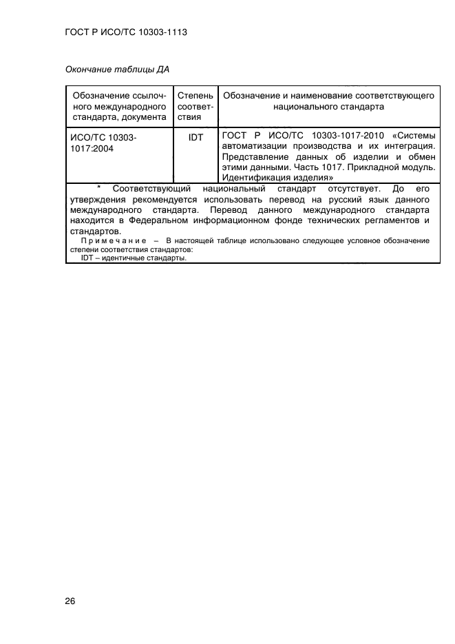 ГОСТ Р ИСО/ТС 10303-1113-2013,  32.