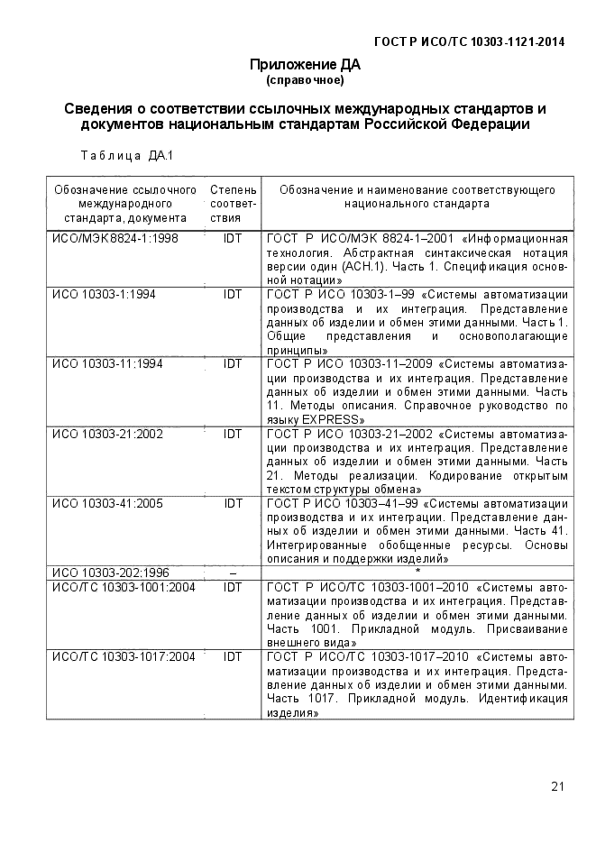 ГОСТ Р ИСО/ТС 10303-1121-2014,  27.