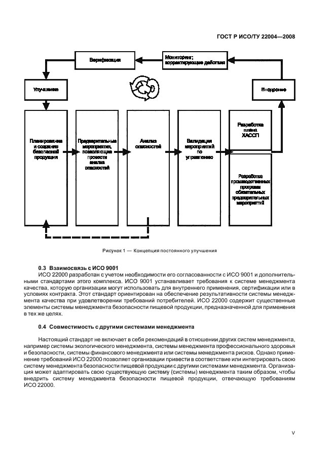 ГОСТ Р ИСО/ТУ 22004-2008,  5.
