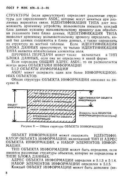 ГОСТ Р МЭК 870-5-3-95,  11.