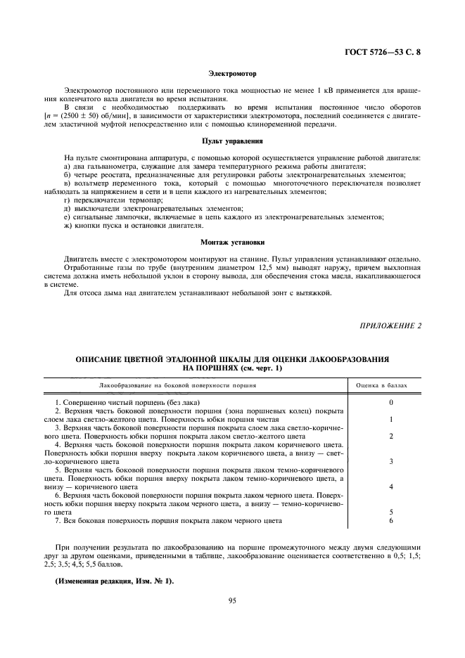 ГОСТ 5726-53,  8.