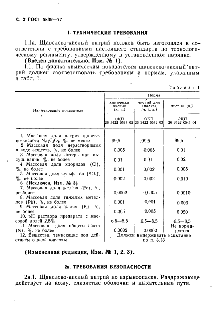 ГОСТ 5839-77,  3.