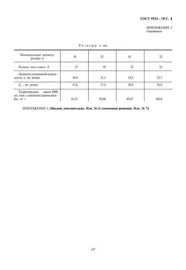 ГОСТ 5931-70,  5.