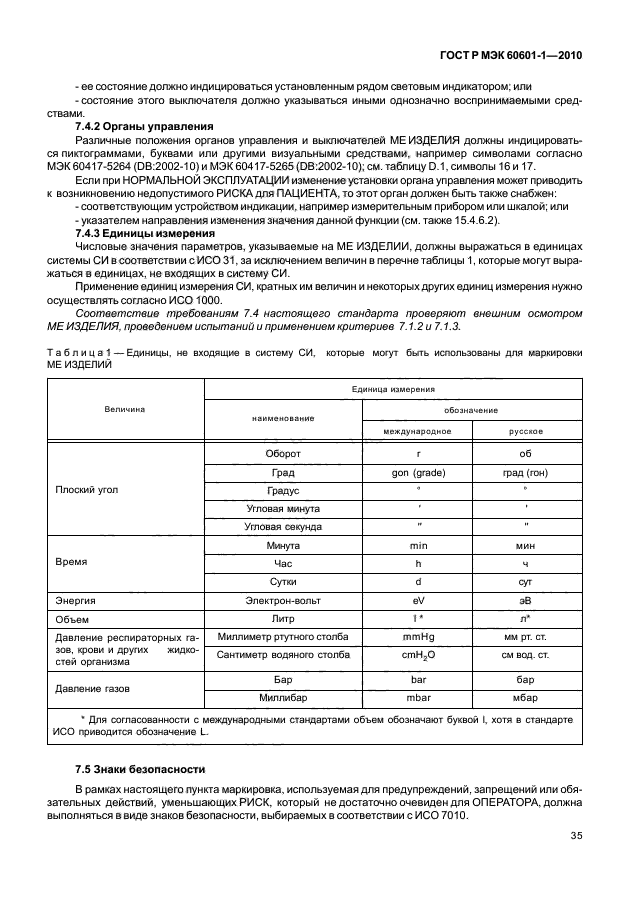 ГОСТ Р МЭК 60601-1-2010,  43.