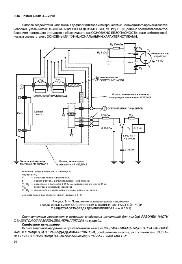 ГОСТ Р МЭК 60601-1-2010,  58.
