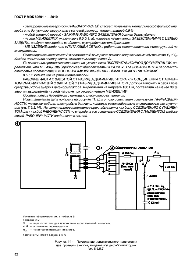 ГОСТ Р МЭК 60601-1-2010,  60.