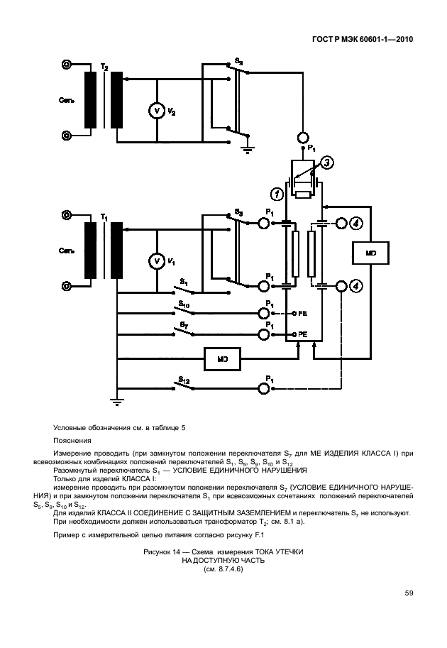 ГОСТ Р МЭК 60601-1-2010,  67.