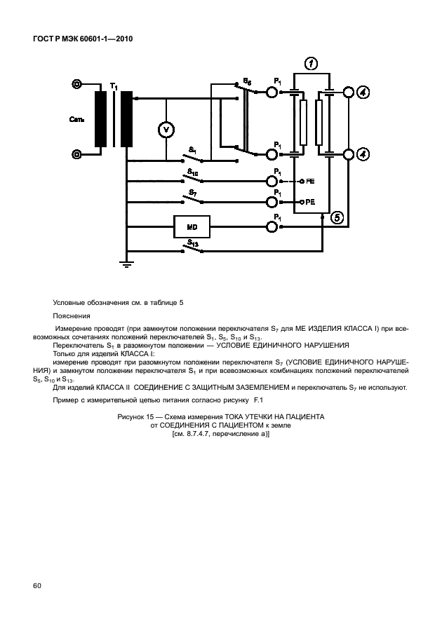 ГОСТ Р МЭК 60601-1-2010,  68.