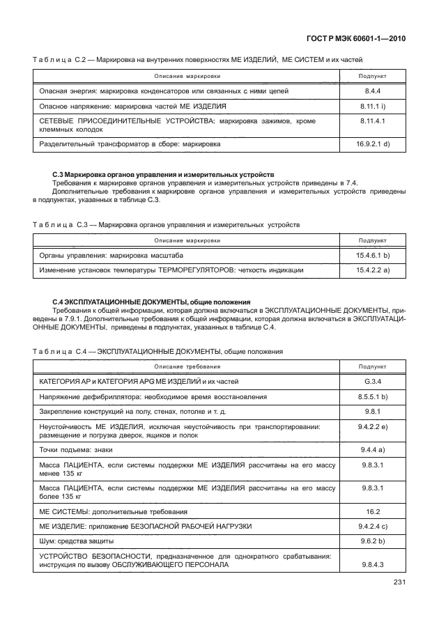 ГОСТ Р МЭК 60601-1-2010,  239.