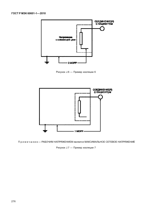 ГОСТ Р МЭК 60601-1-2010,  284.