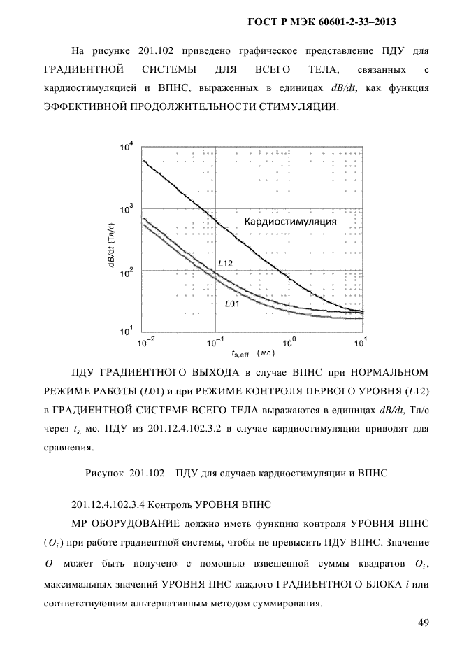 ГОСТ Р МЭК 60601-2-33-2013,  55.