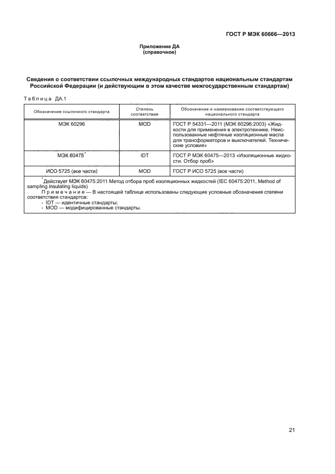 ГОСТ Р МЭК 60666-2013,  24.