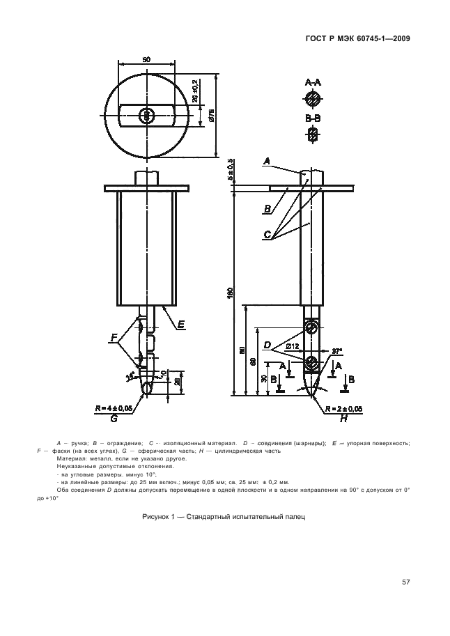 ГОСТ Р МЭК 60745-1-2009,  61.