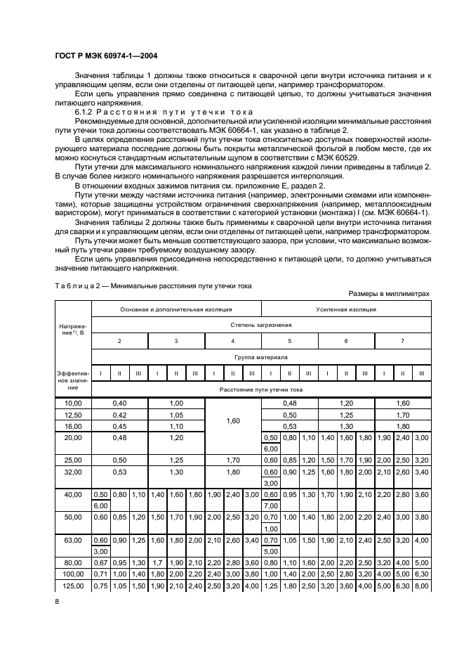 ГОСТ Р МЭК 60974-1-2004,  13.