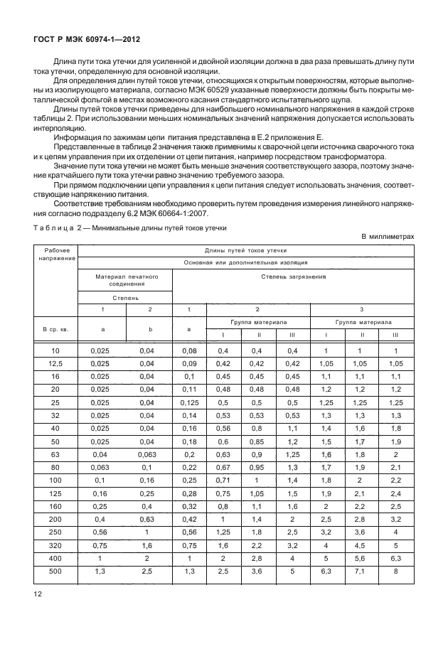 ГОСТ Р МЭК 60974-1-2012,  18.