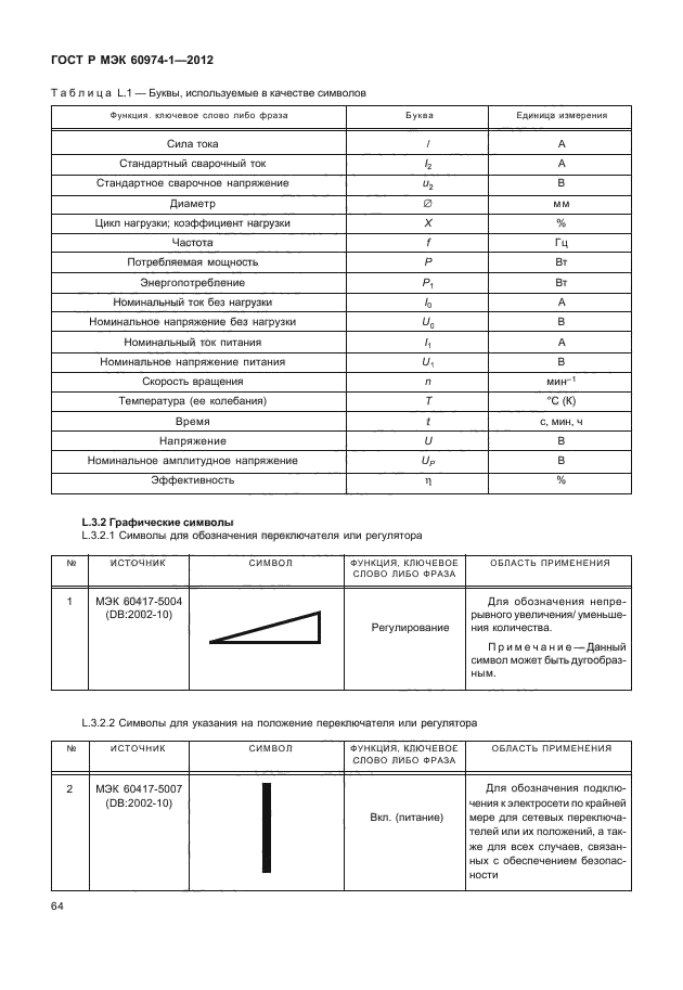 ГОСТ Р МЭК 60974-1-2012,  70.