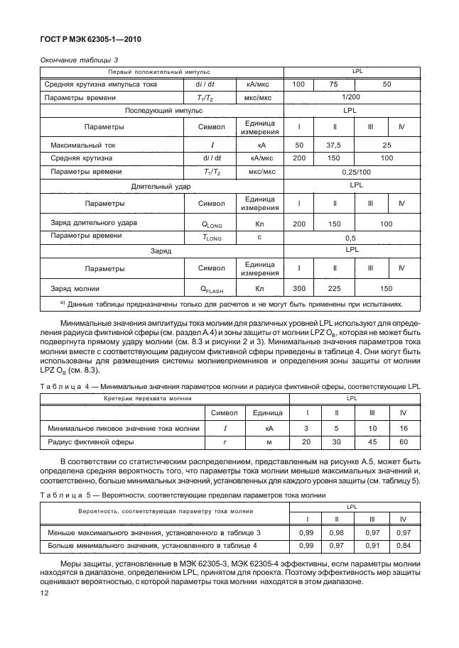 ГОСТ Р МЭК 62305-1-2010,  16.
