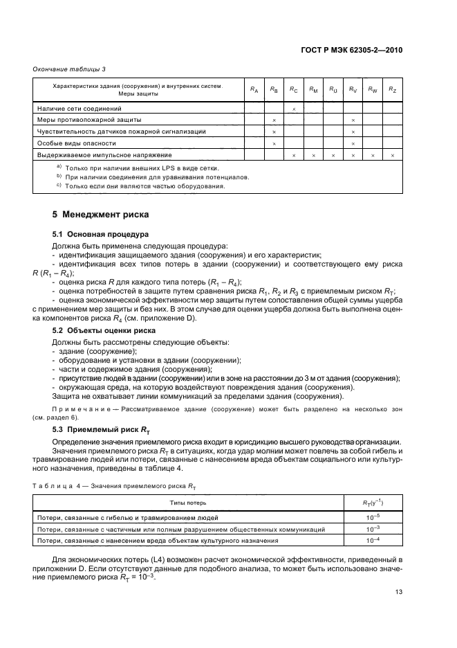 ГОСТ Р МЭК 62305-2-2010,  17.