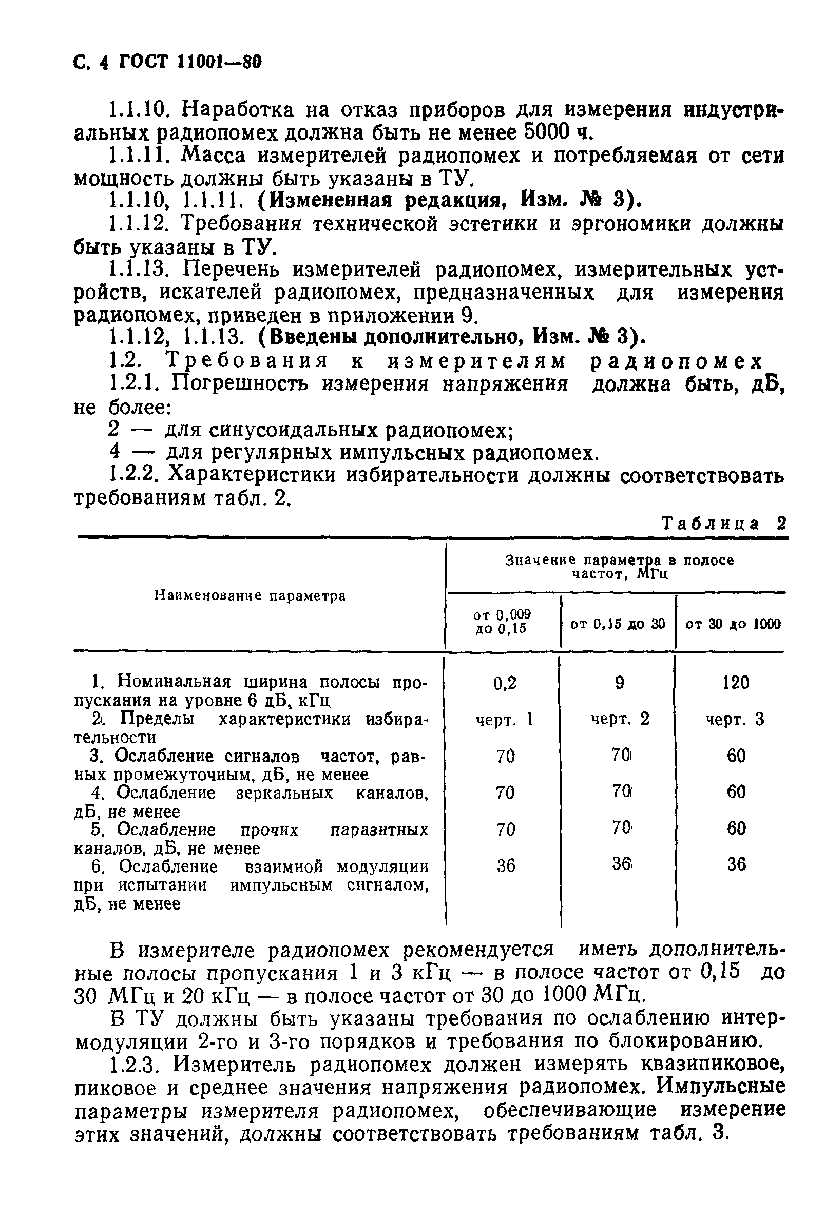 ГОСТ 11001-80,  5.