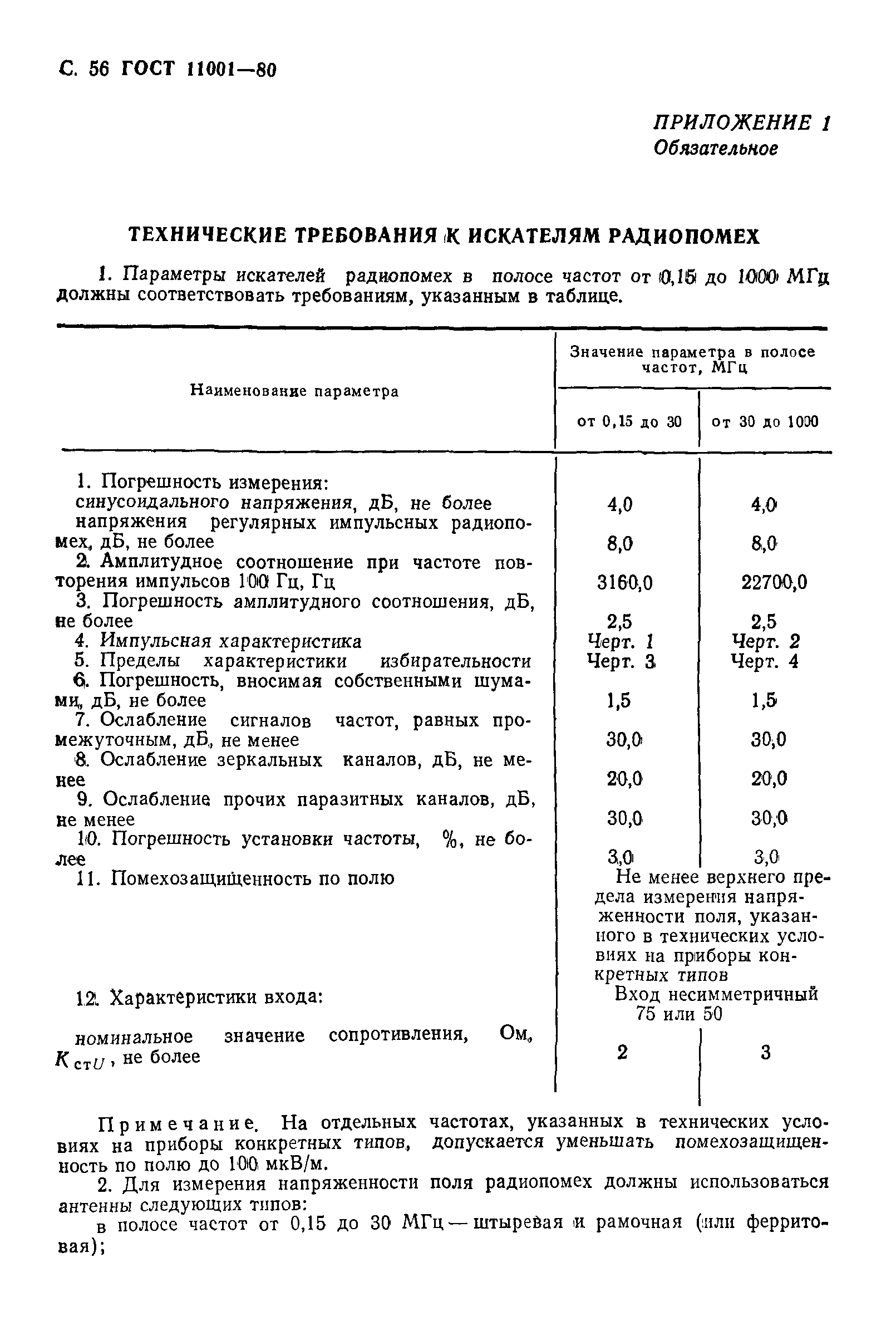 ГОСТ 11001-80,  57.