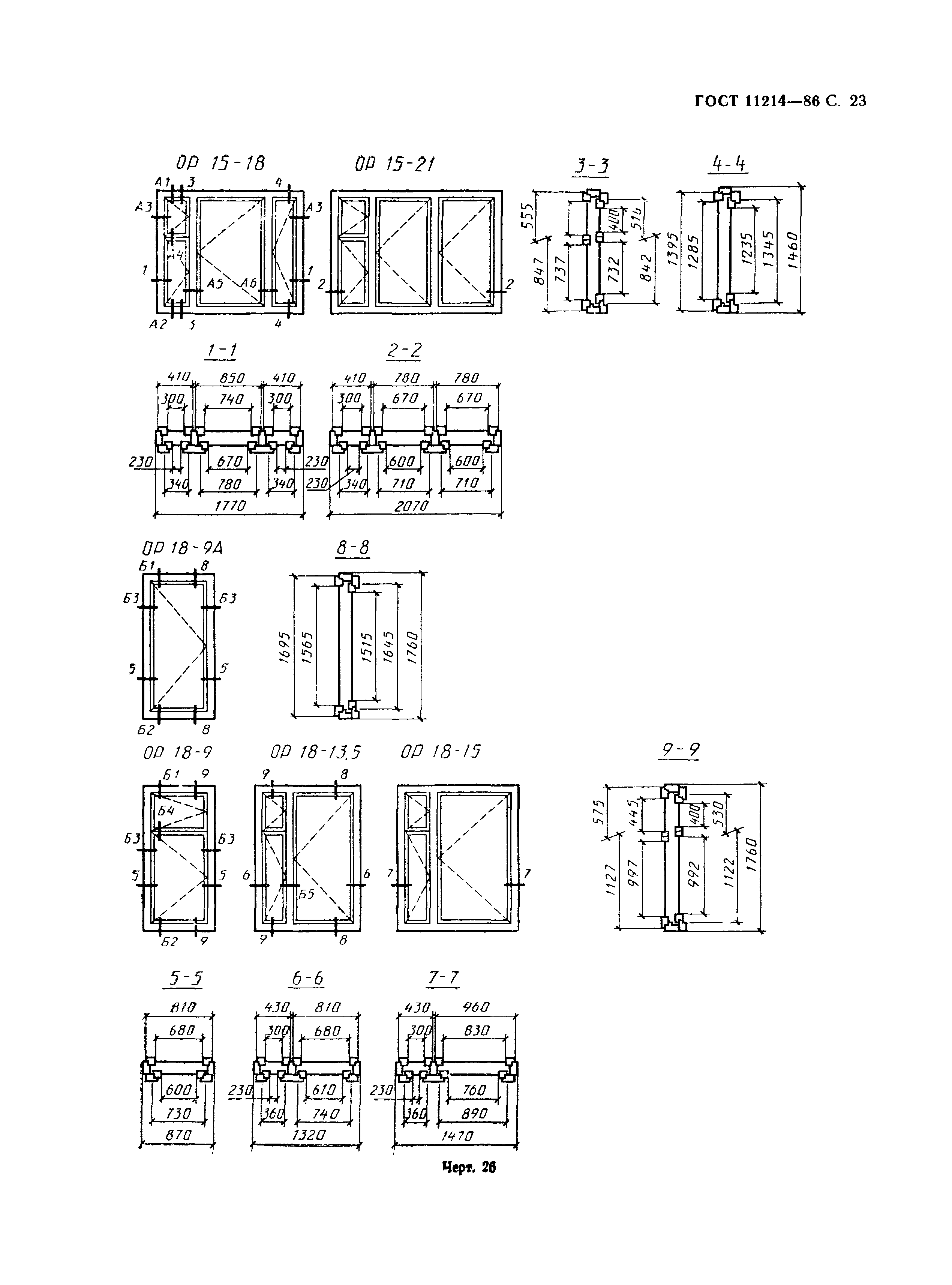 ГОСТ 11214-86,  26.