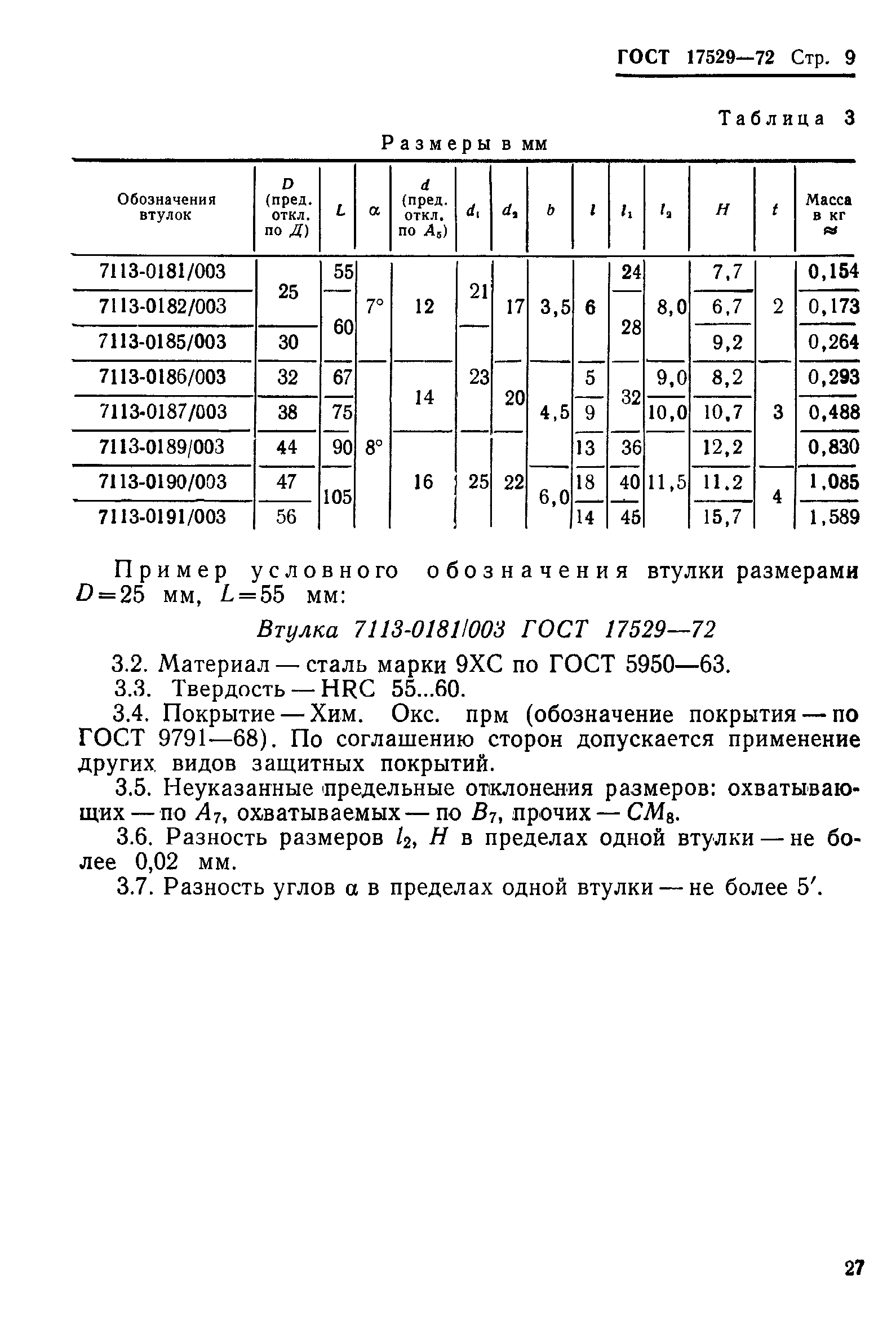 ГОСТ 17529-72,  9.