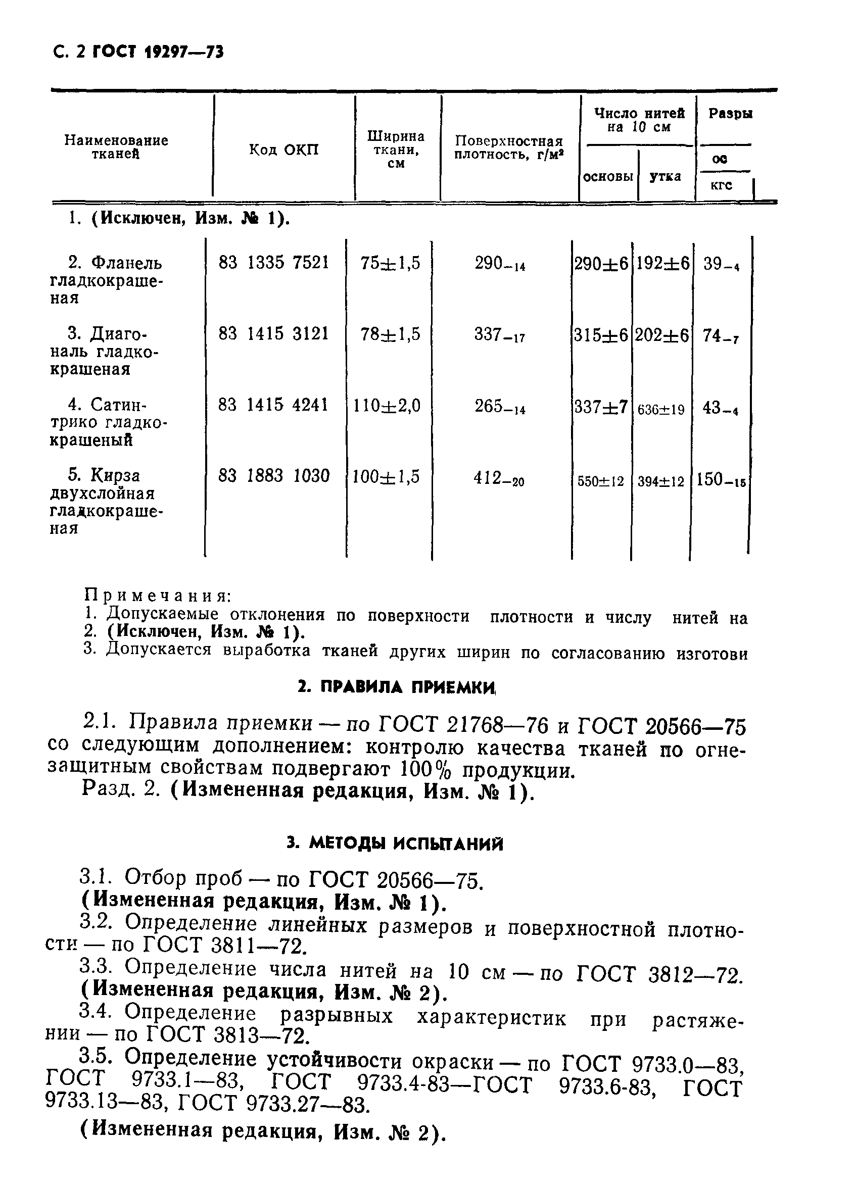 ГОСТ 19297-73,  4.